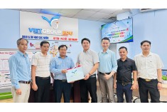 Đại diện Trường Cao đẳng Bách Khoa Sài Gòn đến thăm và làm việc tại VietGroup Edu Đại diện Trường Cao đẳng Bách Khoa Sài Gòn đến thăm và làm việc tại VietGroup Edu