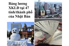 TỔNG QUAN VỀ MỨC LƯƠNG KHI LAO ĐỘNG TẠI NHẬT BẢN NĂM 2018